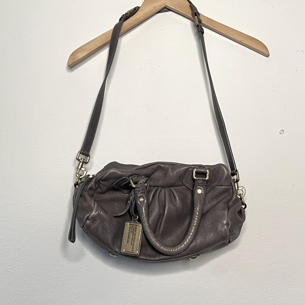 Marc Jacobs Classic Q Baby Groovy 2WAY Shoulder Handbag Genuine Leather Dust Bag